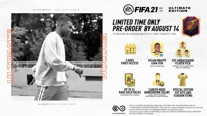 fifa 21 ultimate edition