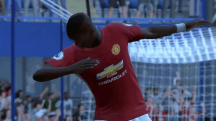 How to dab in FIFA?